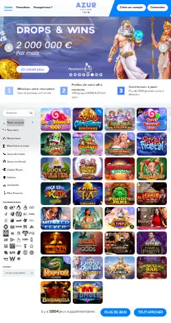 L'app e l'interfaccia di Cashalot Casino